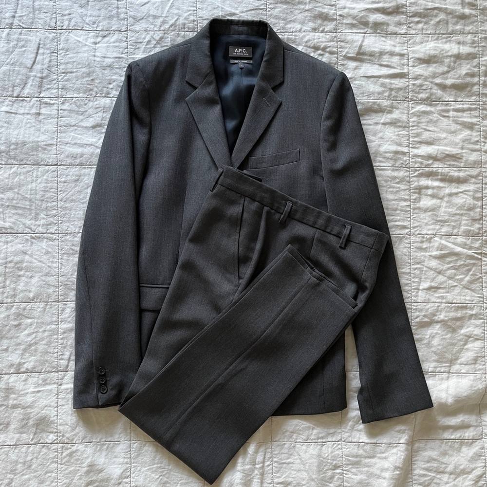 MEN’S 2 PC WOOL SUIT BY APC